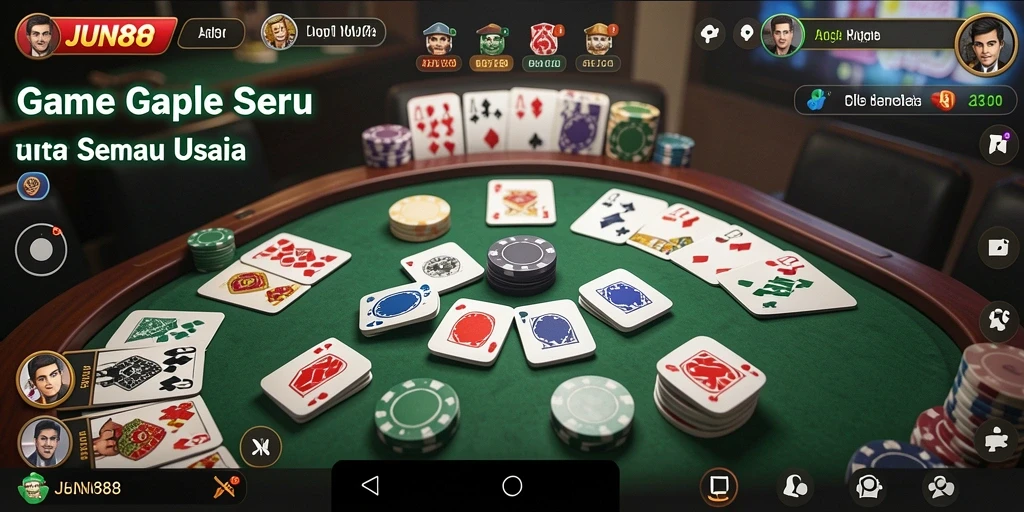 Tampilan gameplay JUN88 yang menarik dan interaktif.