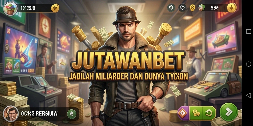 Screenshot gameplay JUTAWANBET menampilkan suasana Tycoon yang seru.