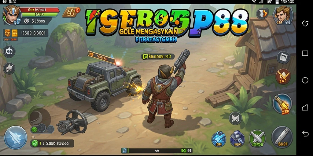 Screenshot utama TIGERJP88 menampilkan keseruan gameplay Idle yang menantang.