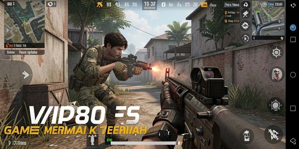 Tampilan menarik dari gameplay seru dalam VIP805.