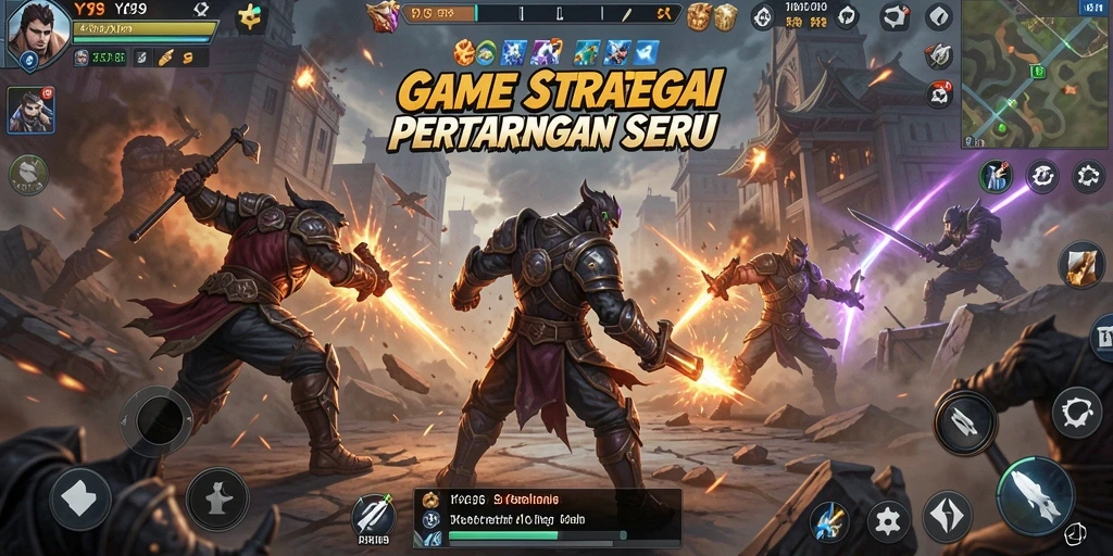 Penampilan gameplay Y89 yang mengasyikkan dan menantang.