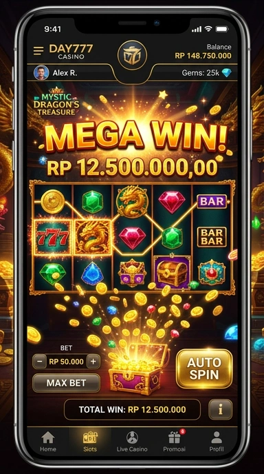 Screenshot katalog aplikasi lengkap di day777.